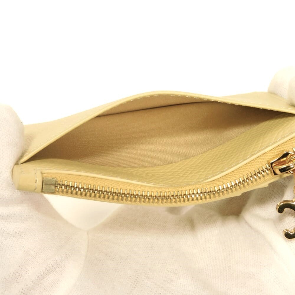 Celine Triomphe Zip Coin Case/Card Holder/Fragment Case with New Logo Foil St... - Picture 12 of 14